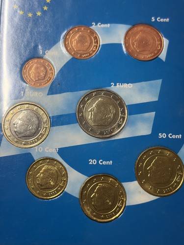 Série pièces euro belgique - 8,