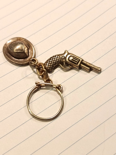 Porte clé cow - porte,