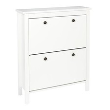 Meuble à Chaussures "Elisabeth" 92cm Blanc