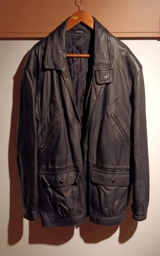 Veste longue homme cuir - homme,