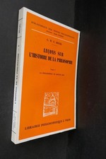 Hegel leçons sur l'histoire de la philosophie tome 5,  philosophie du Moyen âge