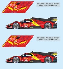 Décal Ferrari 499 P Hypercar