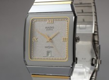 [N COMME NEUF] Montre Homme Vintage Rado Diastar 152.0202.3N Gris Romain Carr...