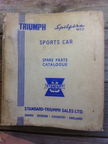 Triumph spitfire mk3 - triumph,
