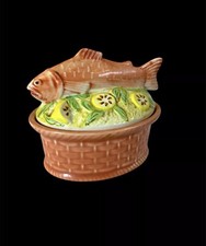 TERRINE POISSON ZOOMORPHE