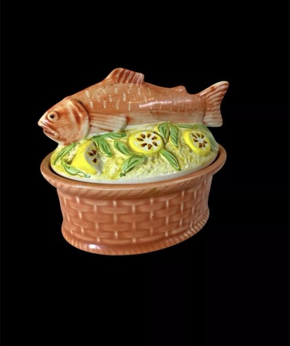 Terrine poisson zoomorphe - terrine,