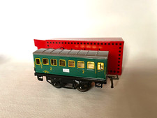Hornby Hachette wagon voyageur vert 2e SNCF PLM avec boîte Echelle O - 402346L