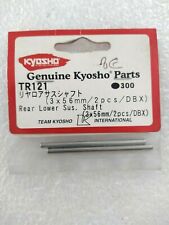 Kyosho TR121 Rear Lower Suspension Shaft 3X56mm (2pcs) DBX DST DRX Vintage New
