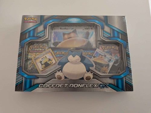 Coffre pokemon ronflex neuf - ronflex, gx