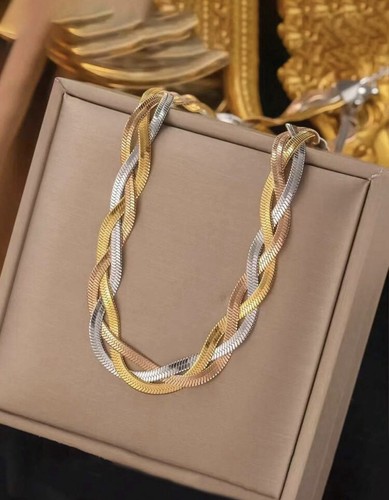 Collier femme acier inoxydable - collier,