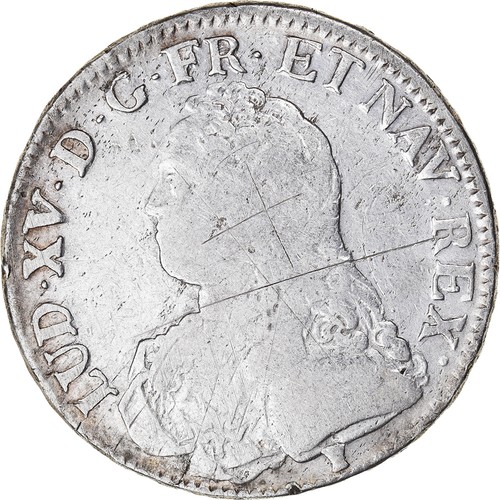 Monnaie france louis ecu - xv,,