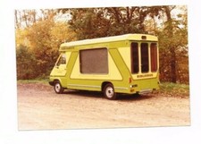ANCIENNE PHOTO CAMION RENAULT MASTER BIBLIOBUS MICHELIN