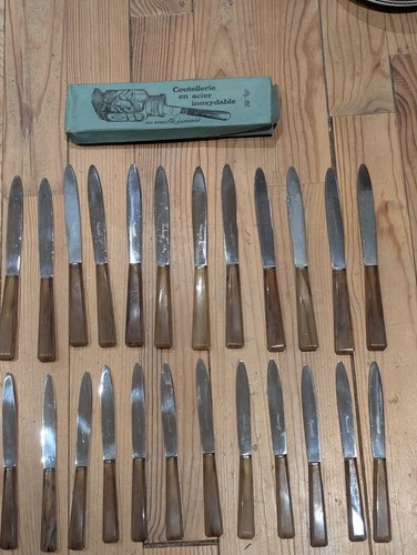 Ancien couteaux inoxydable - couteaux,