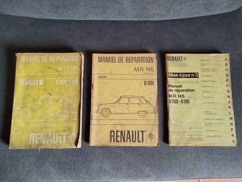 Manuel réparation renault - renault, 6
