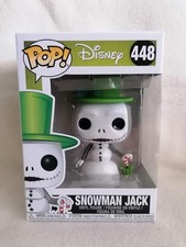 Figurine Funko POP Disney neuve SNOWMAN JACK - L'ÉTRANGE NOEL DE M. JACK - N°448