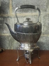 Argenterie ancienne Samovar en métal argenté circa 1920