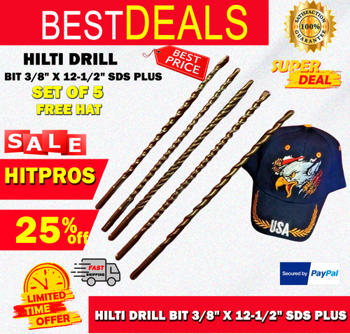 Hilti drill bit 12 - drill, 3/8"
