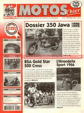 MOTOS D'HIER  65 BSA 500 Gold