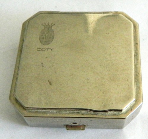 Joli poudrier coty vintage - poudrier,