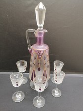 Service a liqueur Carafe + 5