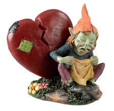 Figurine pixies Pixie Elfe  Korrigan - Korigan - Statue Coeur Lutin Pixi # 3851