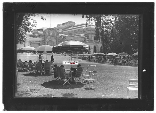 Plaque verre photo ancienne