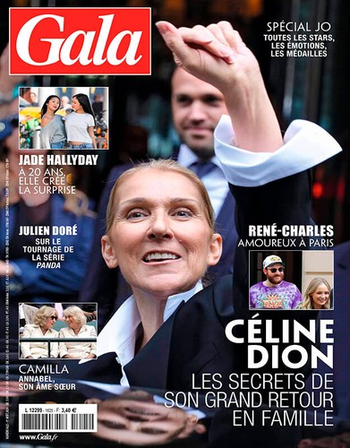 Gala magazine celine dion - magazine,