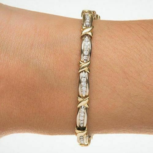 Bracelet tennis maillons - de,