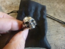 Bague homme acier tête - acier, de