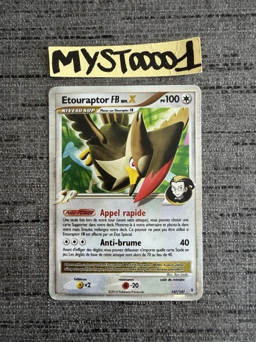 Carte pokémon etouraptor - etouraptor, niv
