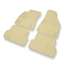 Tapis de sol en velour pour Audi A4 II B6 (2000-2005) Beige