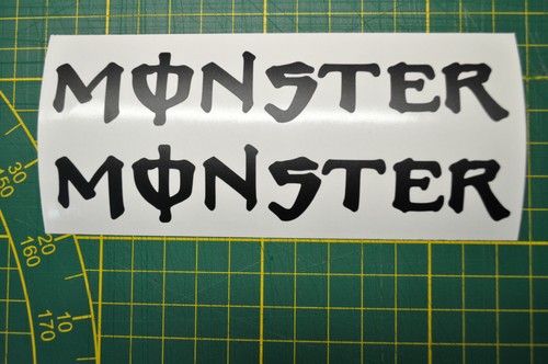 Sticker monster 24x132mm - monster, 2x