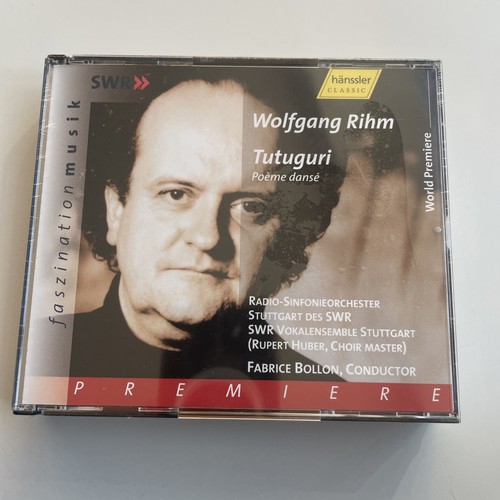 Rihm tutuguri poeme - tutuguri-, dansé-