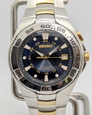 Seiko Kinetic 5M62 2-Tone