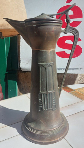 Aiguière art nouveau cuivre - nouveau,