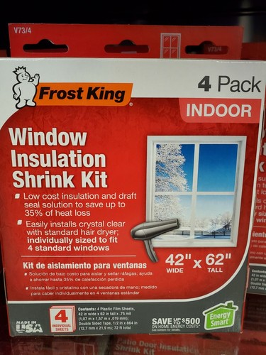 Frost king window insulation - frost,