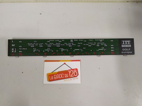 Affichage tuning pour radio - tuning,