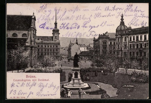 Carte postale brno - carte,
