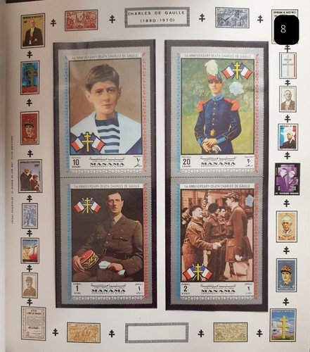 Page album timbres - album,