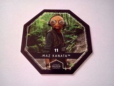 JETON STAR WARS ROGUE ONE COSMIC SHELLS LECLERC 2016 - N° 11 MAZ KANATA