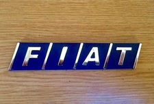 120mm x 25mm Fiat Emblème Badge Logo Queue Porte Tipo Brava Bravo Tempra Uno 131