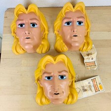NOS 3 masques César Pocahontas John Smith Disney vintage collection déguisement