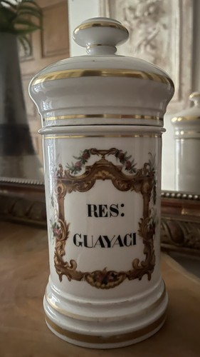 Pot pharmacie porcelaine de - à,