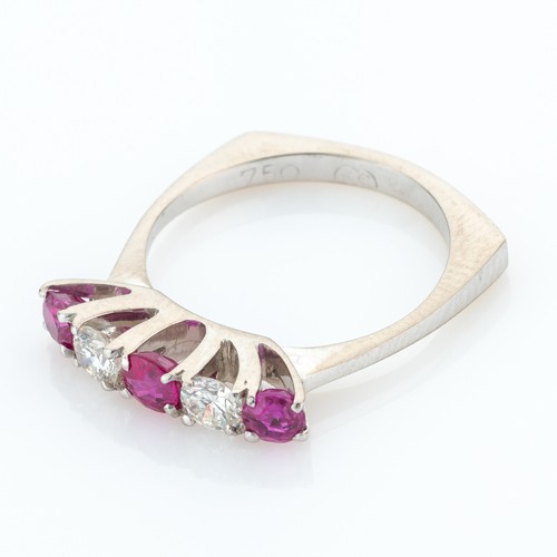 Vintage ladies ring 750 - , gold