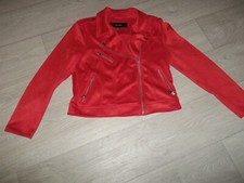 Blouson VERO MODA simili daim style perfecto 42 NEUF