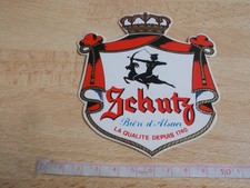 Autocollant Bière SCHUTZ