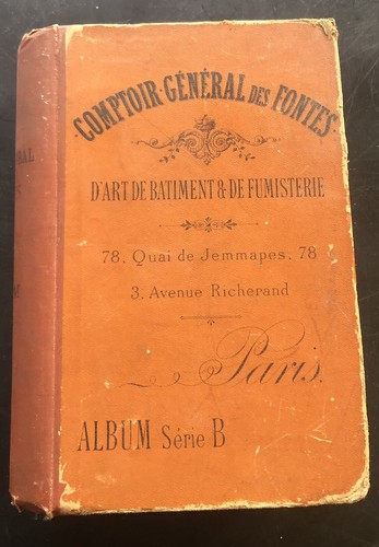 Fonderie 1900 comptoir - 1900,