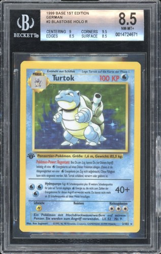 1999 pokemon german - german, 1st