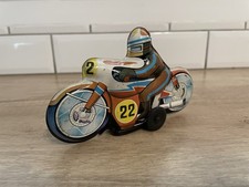 Moto Jouet En Friction En Tôle 