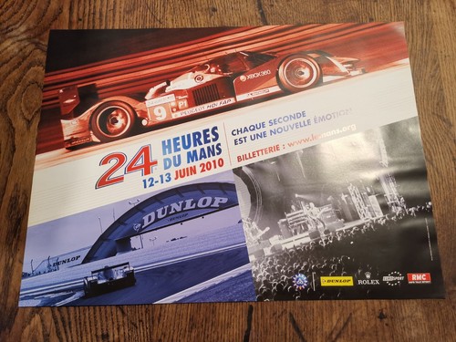 Affiche 24h mans - affiche, dos